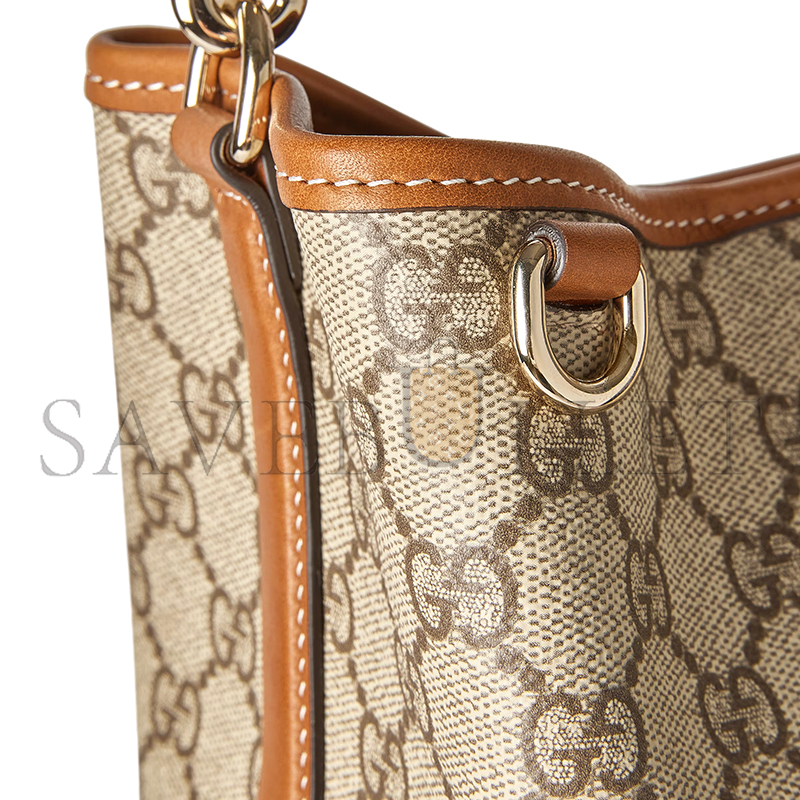 GUCCI GG EMBLEM SMALL BUCKET BAG 815118 (20.5*18*11.5cm) GUCCI GG EMBLEM SMALL BUCKET BAG 815118 (20.5*18*11.5cm)